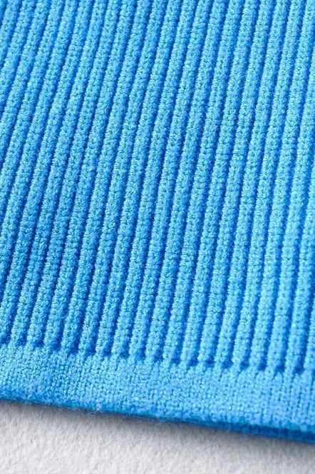 Top Halter de Malha Conversível