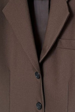 Vintage neformální sako s dlouhým rukávem