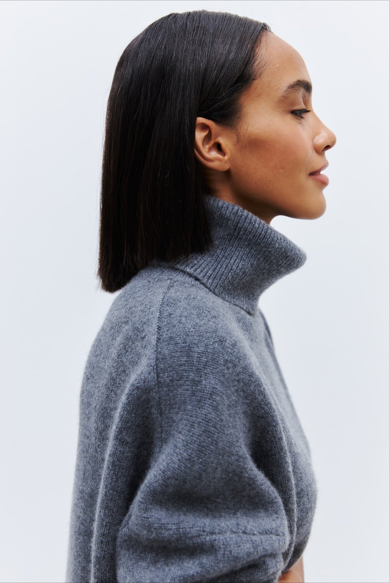 Anti-Pilling Loose Turtleneck Sweater
