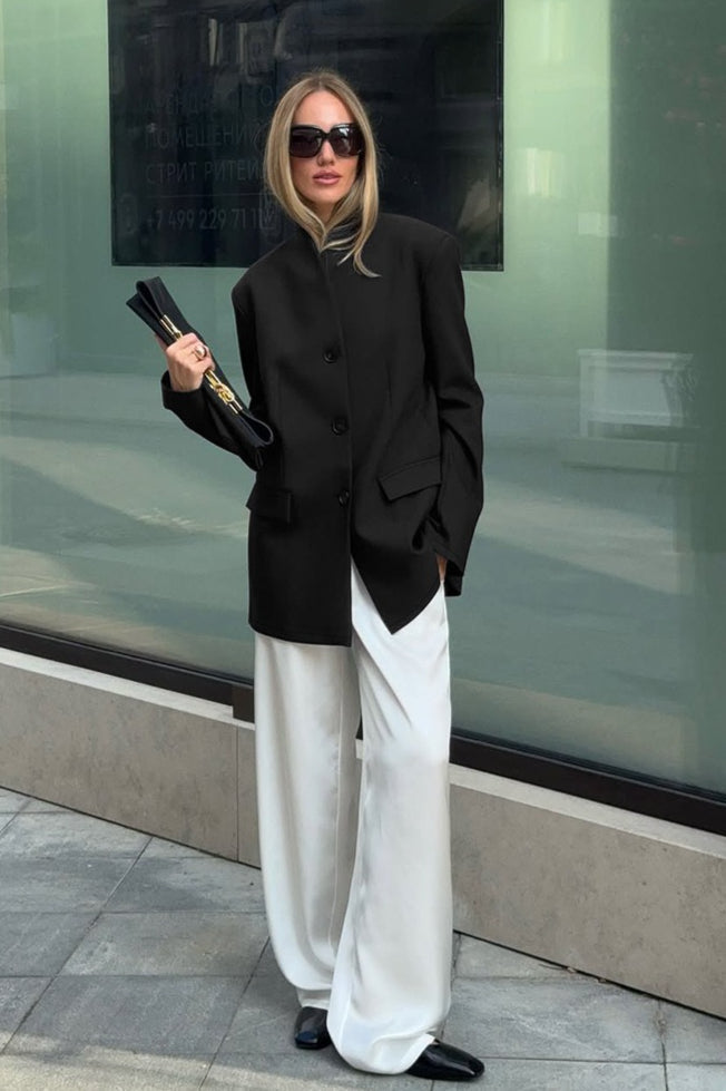 Elegantní volně střižené sako