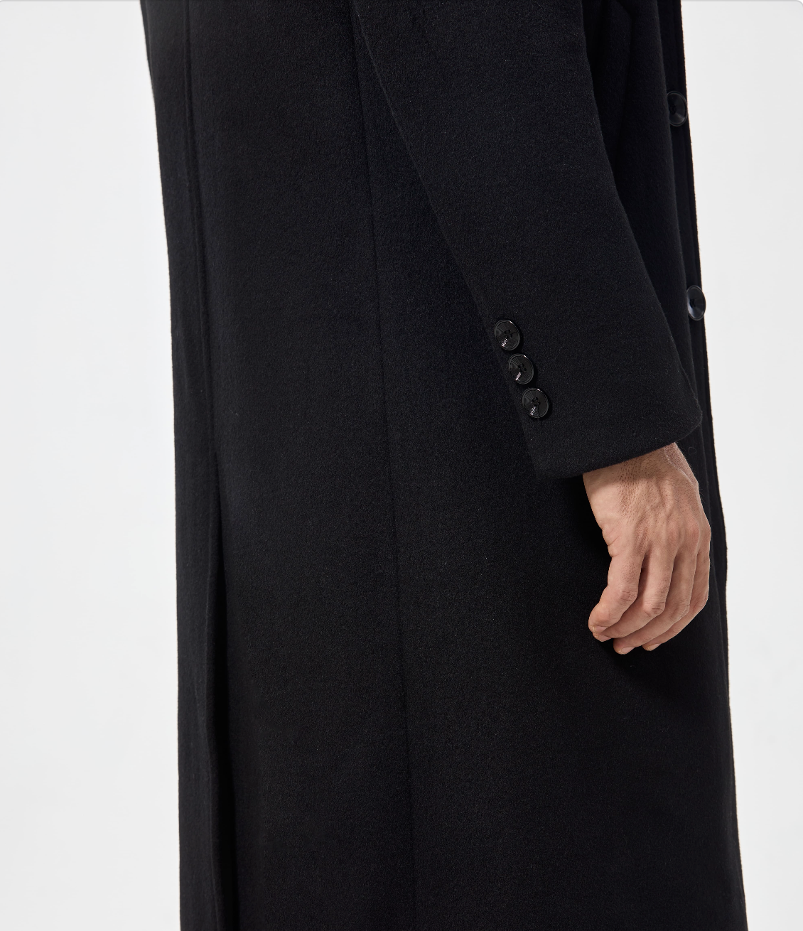 Tommy – Manteau long en laine homme style British