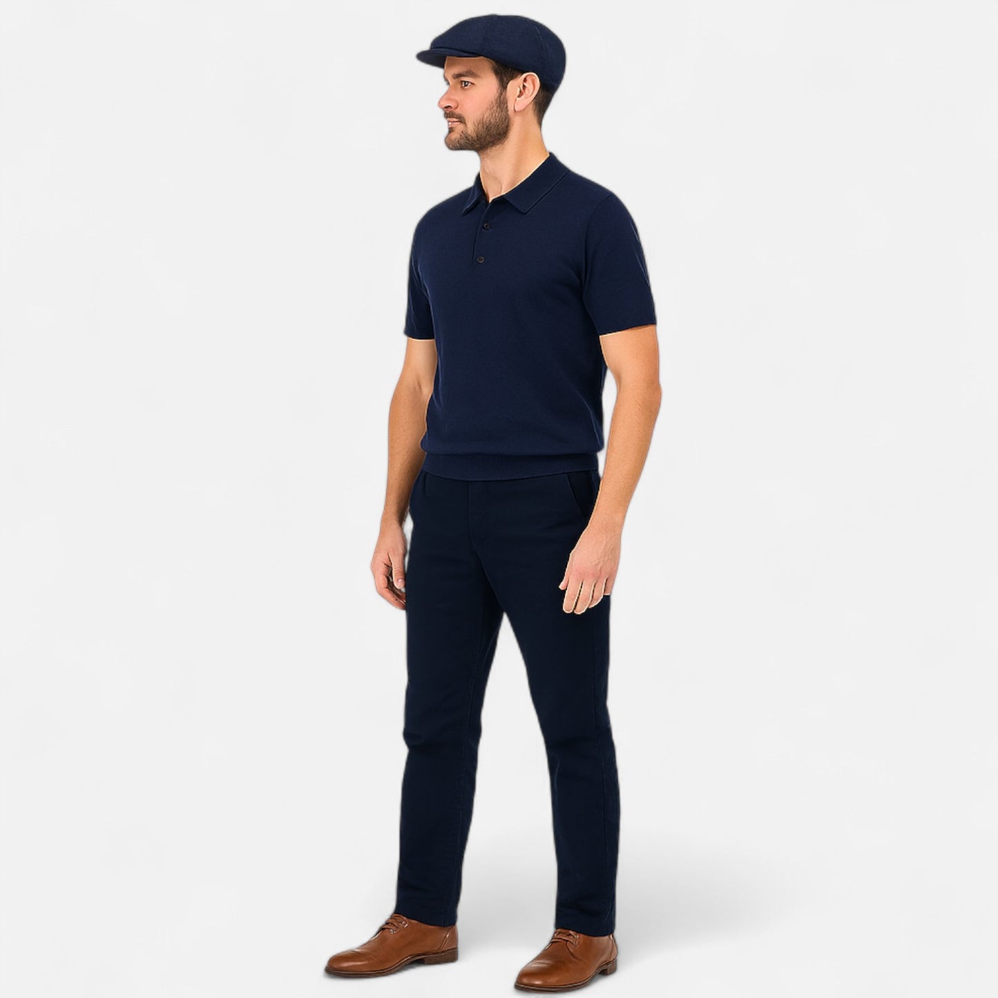 Viventi | Casquette Plate pour Homme – Héritage Classique, Élégance Contemporaine