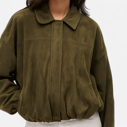 Viventi | Blouson Bomber Décontracté pour Femme – Esprit Urbain, Élégance Contemporaine