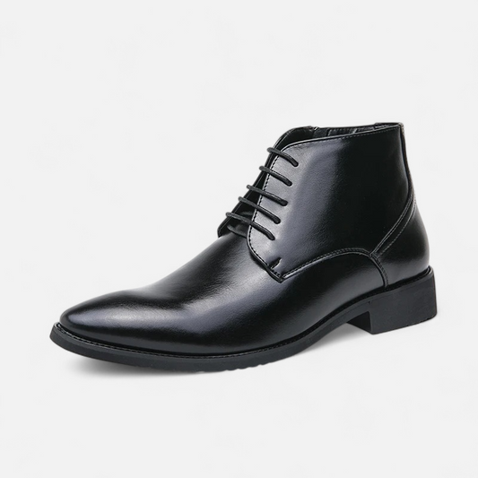 Chaussures Hautes en Cuir pour Homme – Douceur, Confort et Élégance Intemporelle