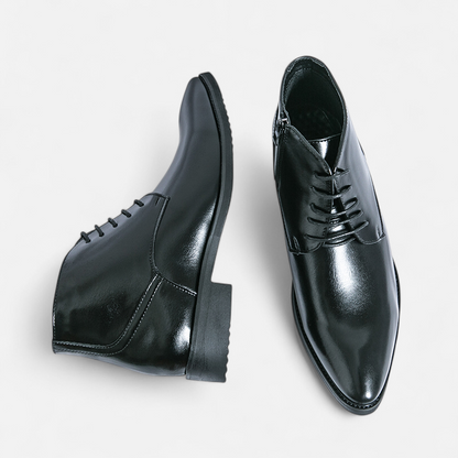 Chaussures Hautes en Cuir pour Homme – Douceur, Confort et Élégance Intemporelle