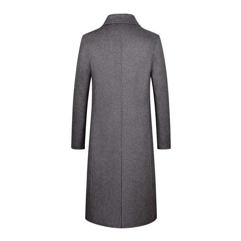 Tommy – Manteau long en laine homme style British