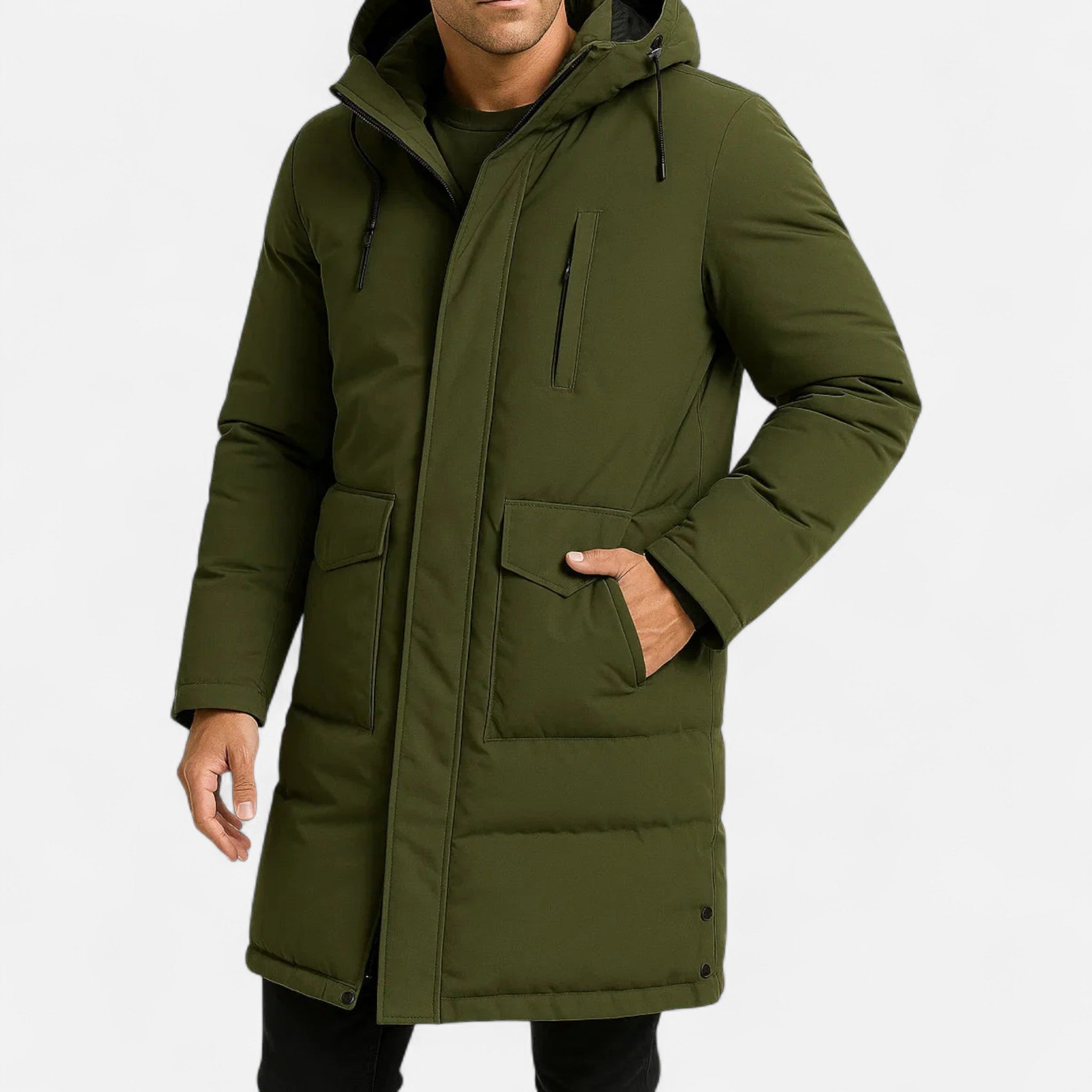 Veroux Mode Doudoune imperméable chaude Homme