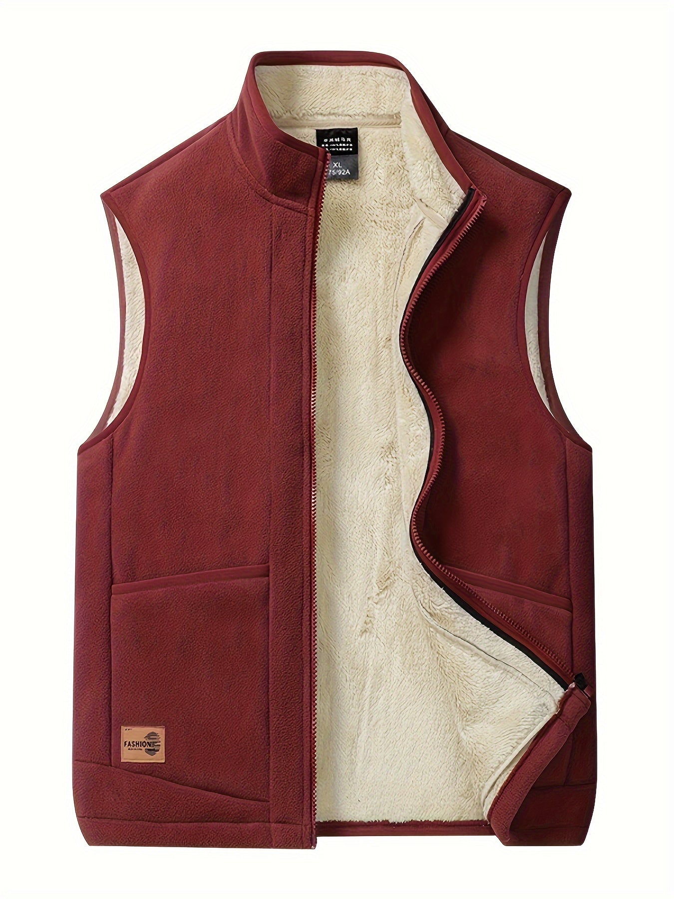 David – Gilet sans manches doublé polaire homme