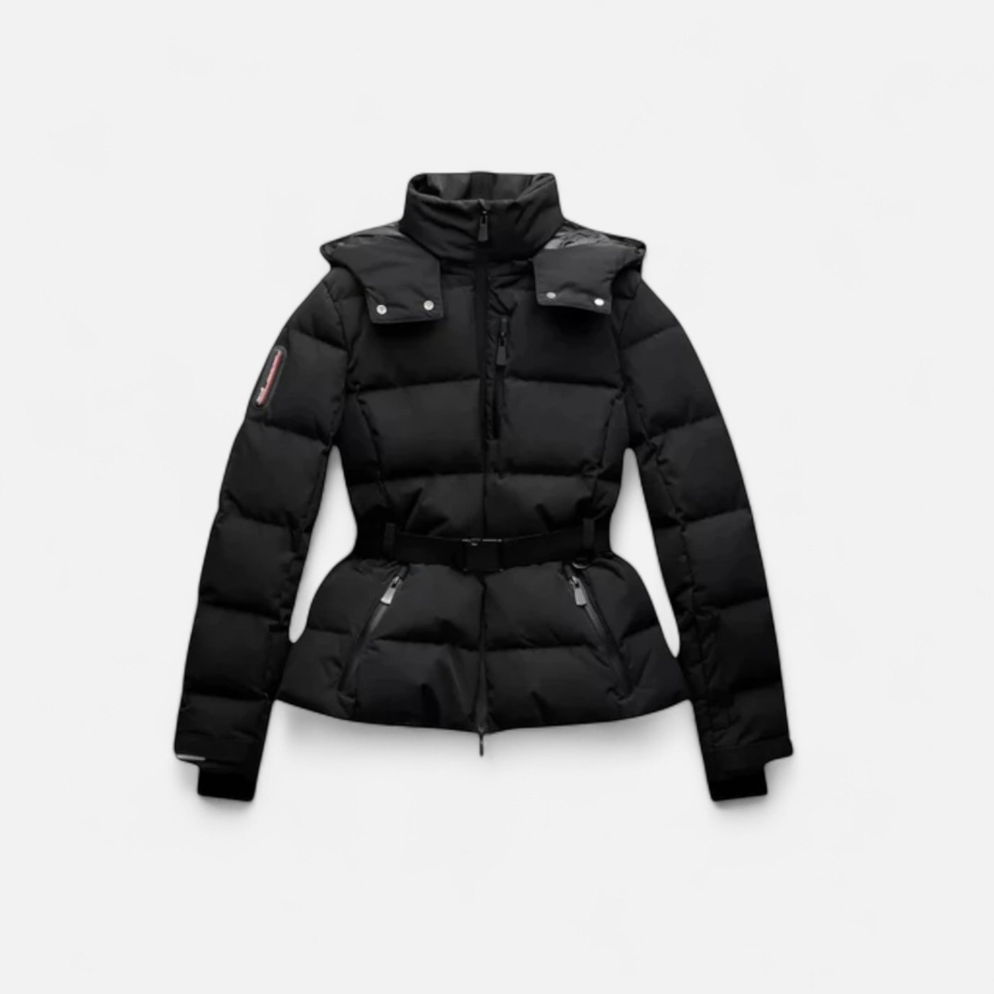 Veroux Mode Doudoune ceinturée déperlante Femme