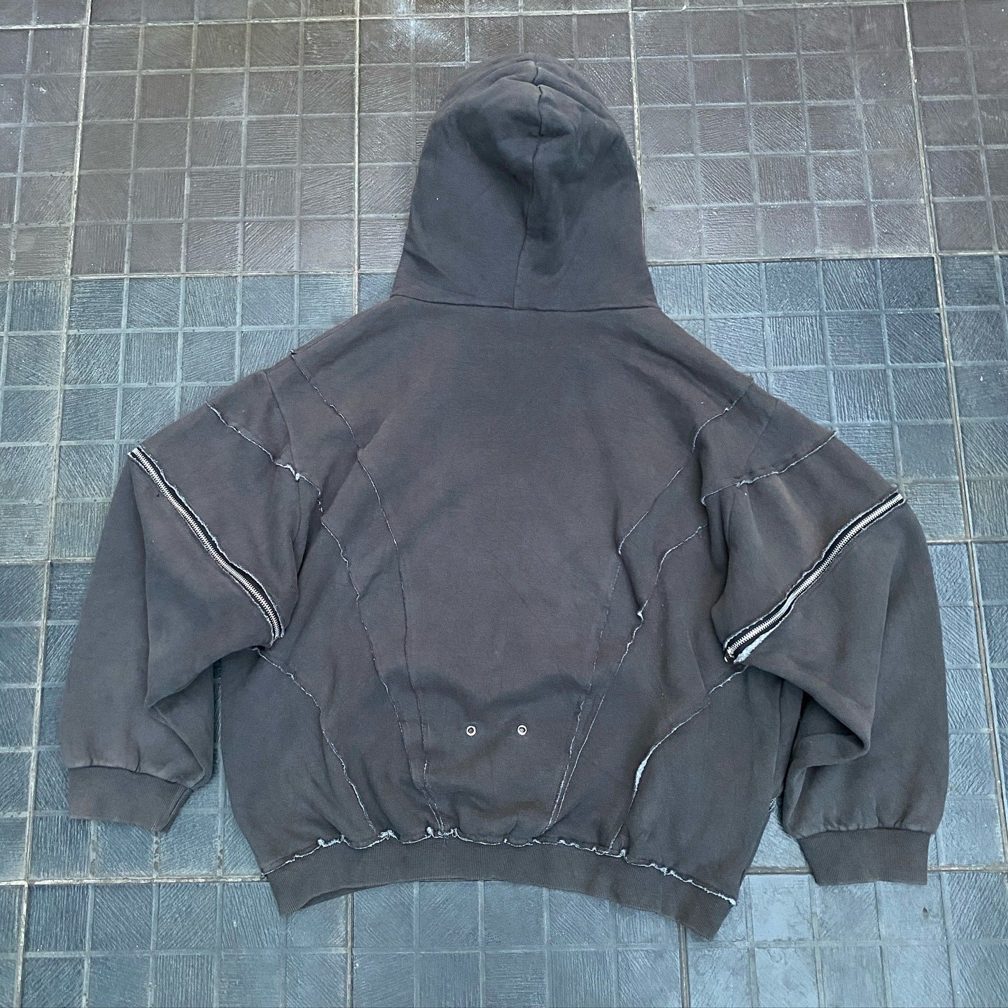 Dark Oversized Streetwear Hoodie