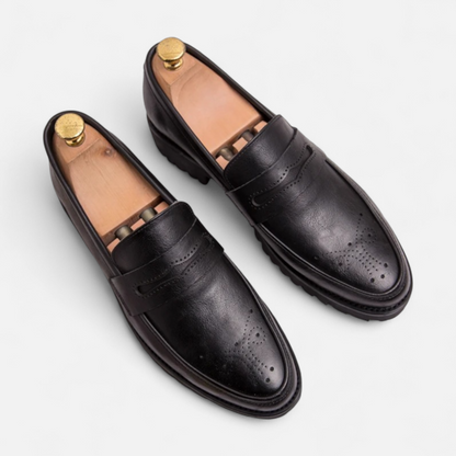 Richelieus Classiques en Cuir Façon Crocodile pour Homme – Prestige Texturé, Élégance Intemporelle