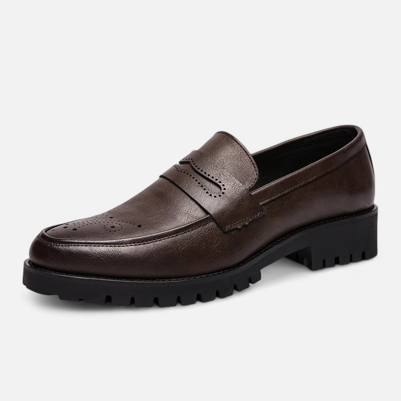 Richelieus Classiques en Cuir Façon Crocodile pour Homme – Prestige Texturé, Élégance Intemporelle