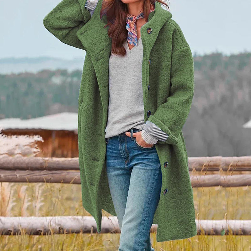 Manteau coupe-vent léger à capuche femme