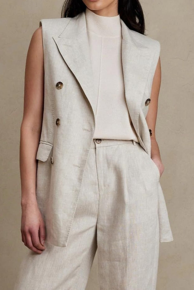 Solid Crew Neck Knit Top