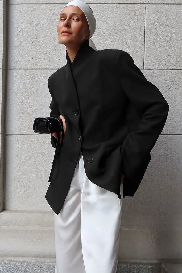 Elegantní volně střižené sako