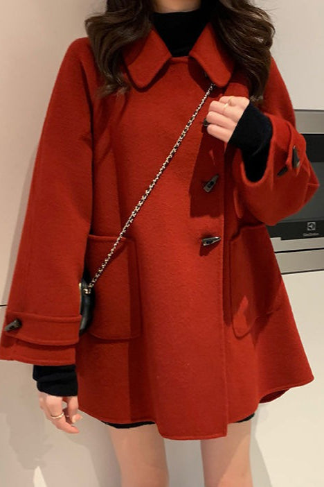 Toggle Coat Wool Blend Coat