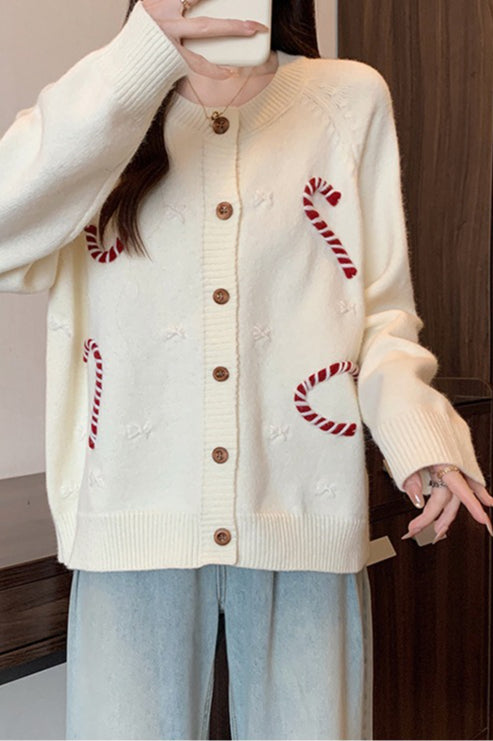 Soft Crochet Knit Cardigan
