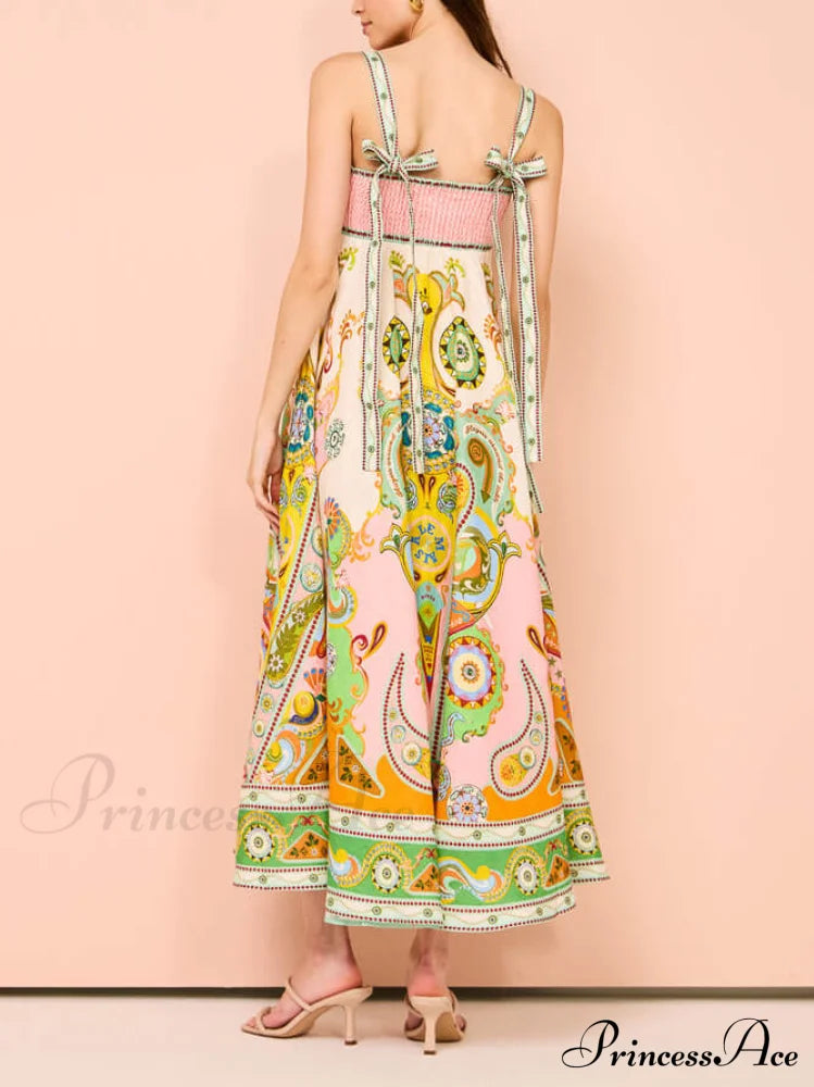 Košilka Jedinečné Sváteční Okouzlující Vzorované Šaty Madi