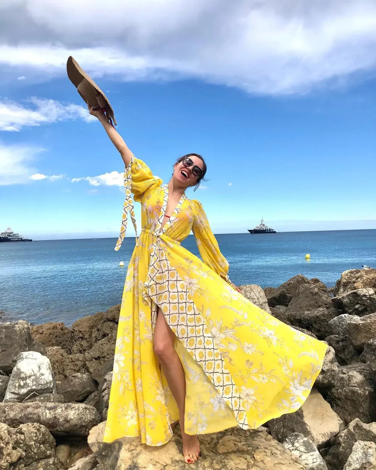 Crochet Kaftan Tunic Beach Cover Up