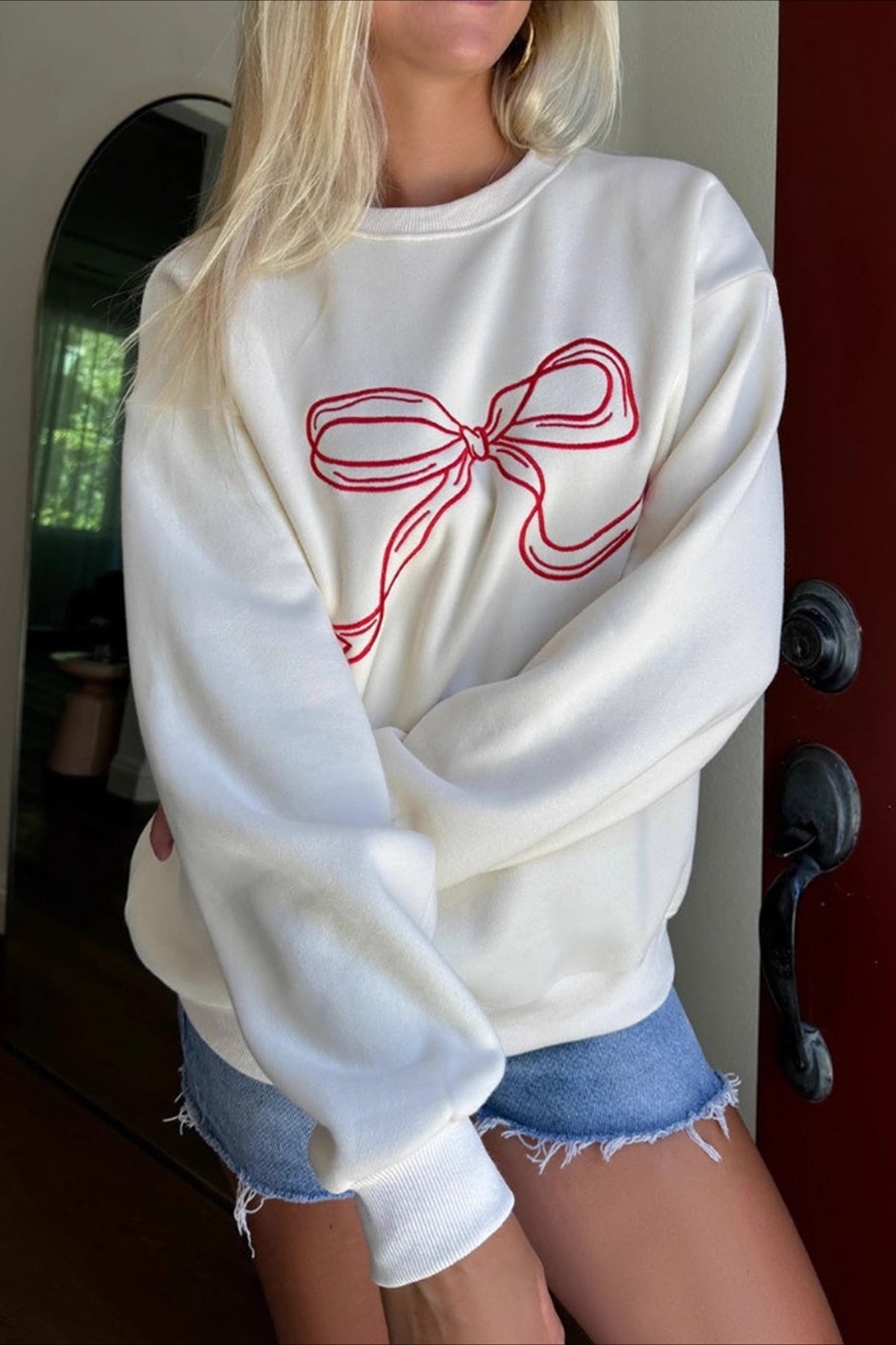 Camicia Dolce Elegante a Girocollo Morbido