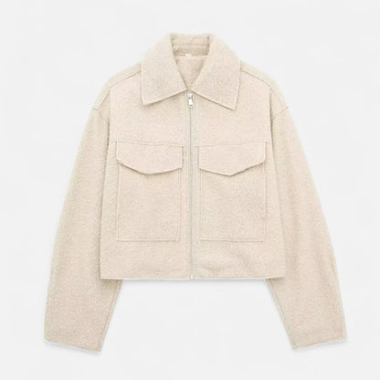 Viventi | Blouson Bomber Zippé pour Femme – Style Contemporain, Confort Quotidien