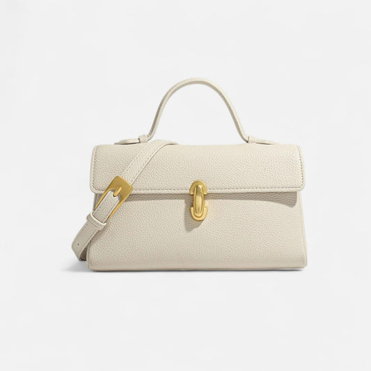 Viventi | Sac à Main Carré Décontracté en Cuir Véritable pour Femme – Structure Élégante, Raffinement Quotidien