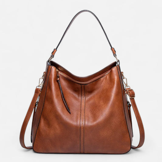 Viventi  | Sac à Main en Cuir pour Femme – Élégance Fonctionnelle, Luxe Discret