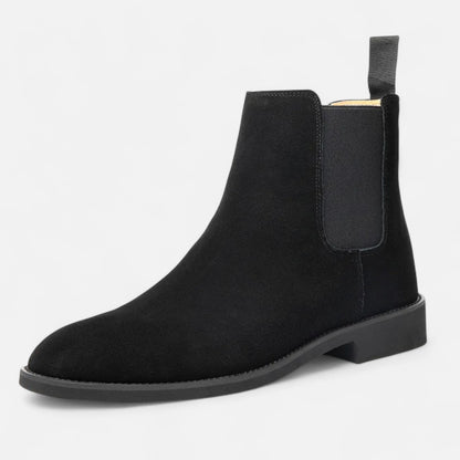 Viventi | Bottines Chelsea Rétro en Daim pour Homme – Intemporalité Anglaise, Élégance Naturelle