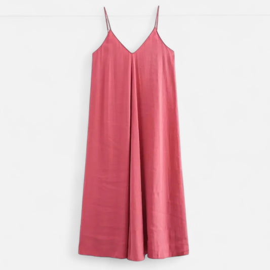 Viventi | Robe Décontractée à Bretelles Fines pour Femme – Légèreté Fluide, Élégance Naturelle