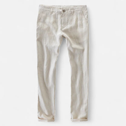 Viventi | Pantalon en Lin pour Homme – Légèreté Naturelle, Style Sans Effort