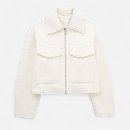 Viventi | Blouson Bomber Zippé pour Femme – Style Contemporain, Confort Quotidien
