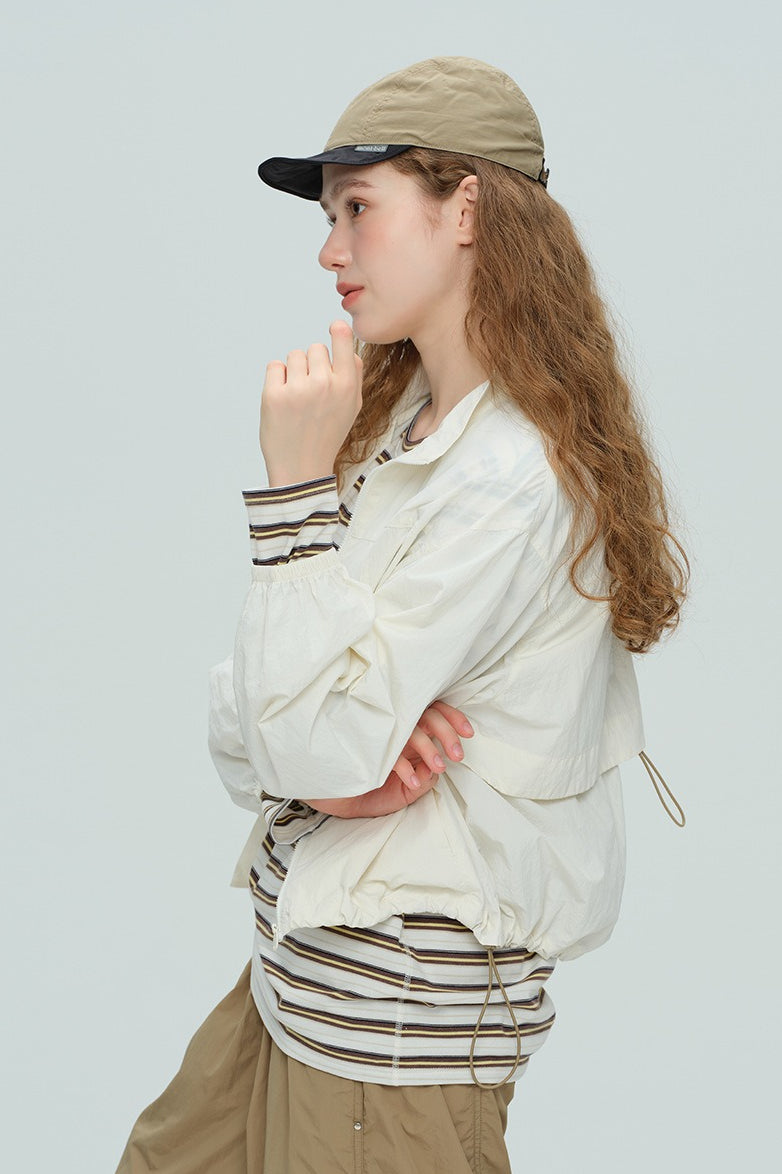 Wasserdichte leichte Jacke für Wandern, Laufen und Sport im Freien