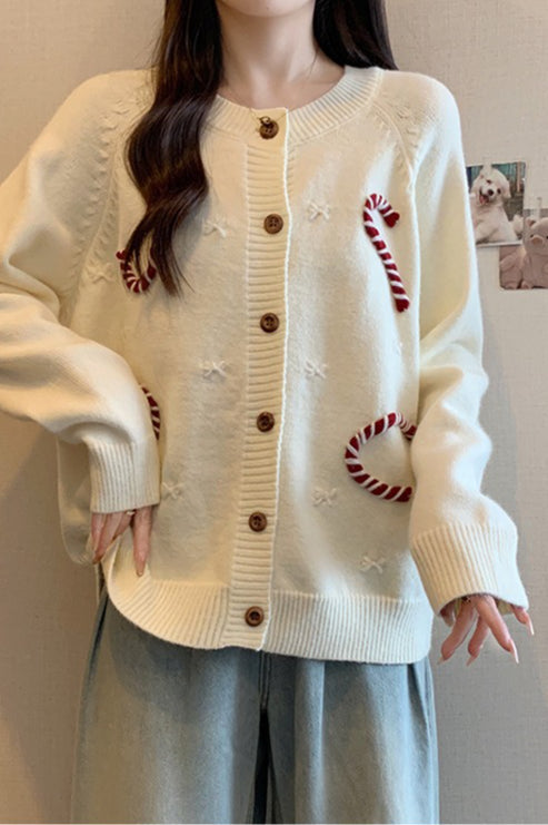 Soft Crochet Knit Cardigan