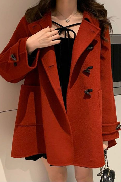Toggle Coat Wool Blend Coat