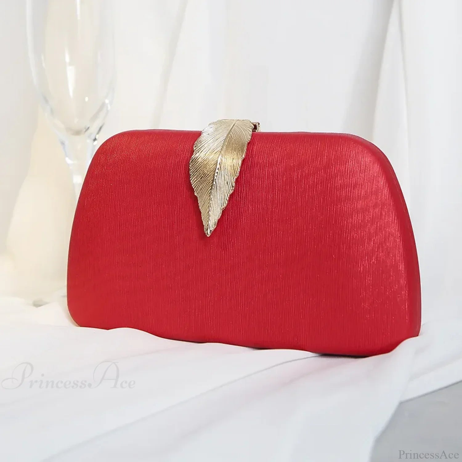 Evening Clutch Pearl Chain Handbag Wedding Cocktail Party Purse