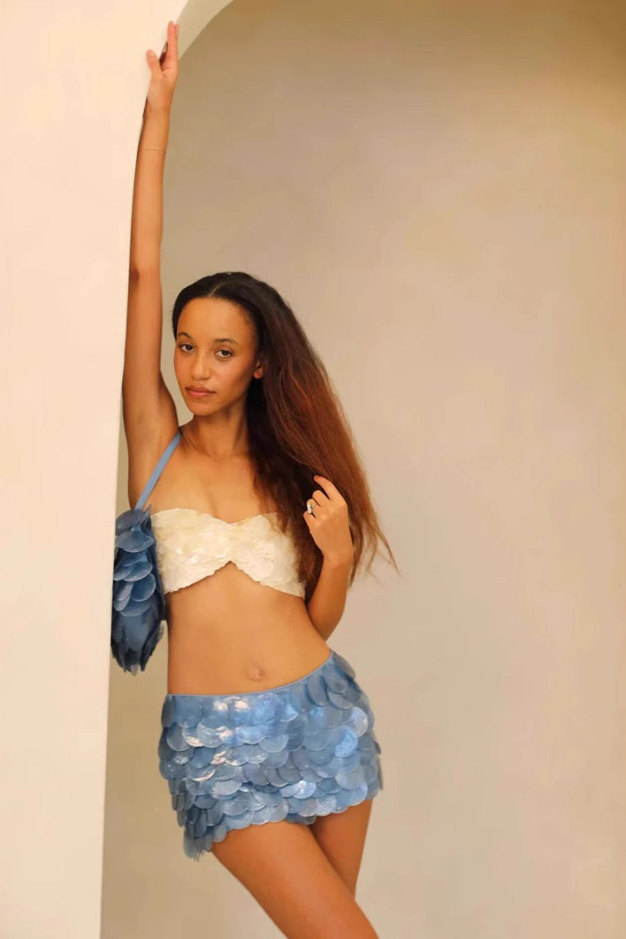 Sequin Bodycon Mini Skirt
