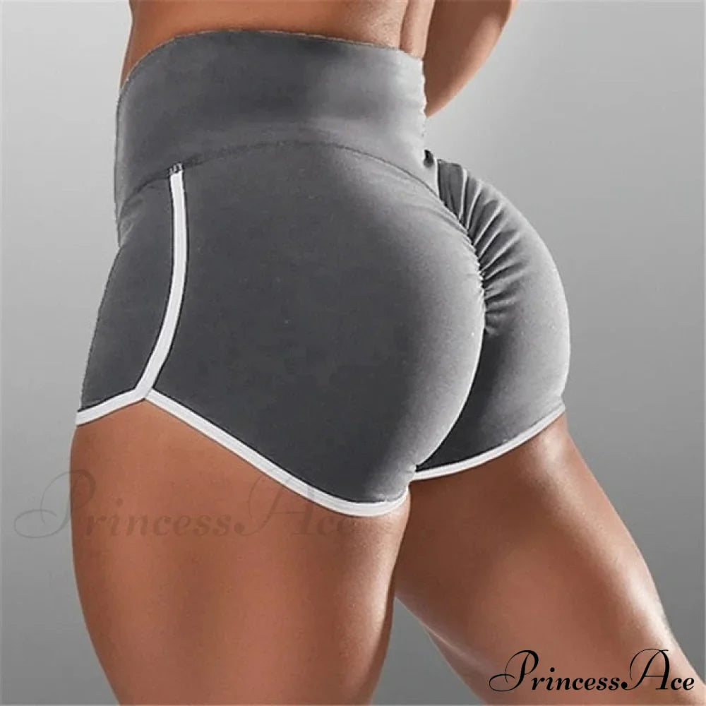 Fitness Push Up Gym Tights Pocket Shorts