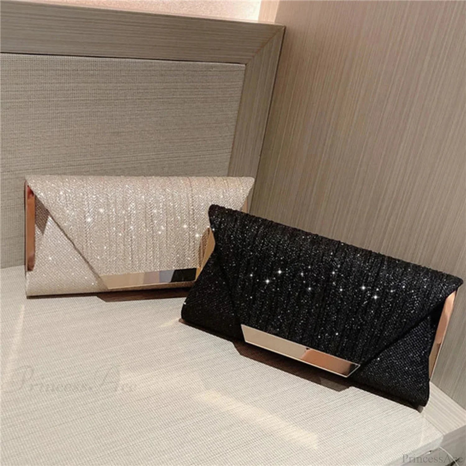 Glitter Party Clutch Bag Wristlet