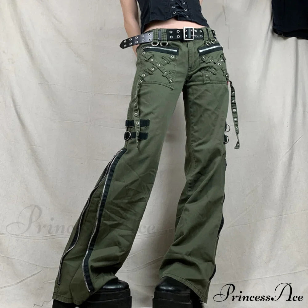 Gothic Punk Baggy Vintage Trousers
