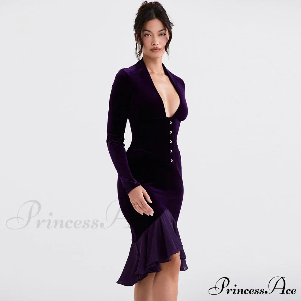 Hoher Niedriger Anmutiger Saum Tüllrock