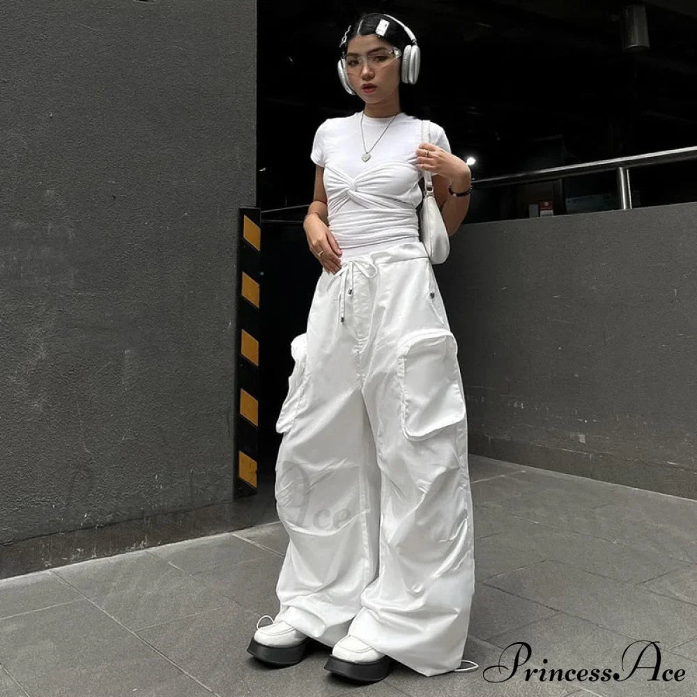 Hiphop Pockets Sweatpants Vintage Spice Girls