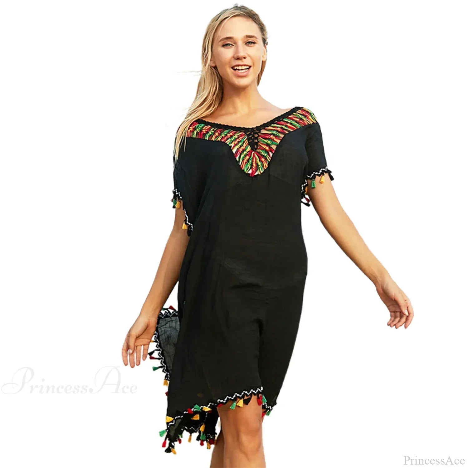 Hollow Out Crochet Bikini Cover Up