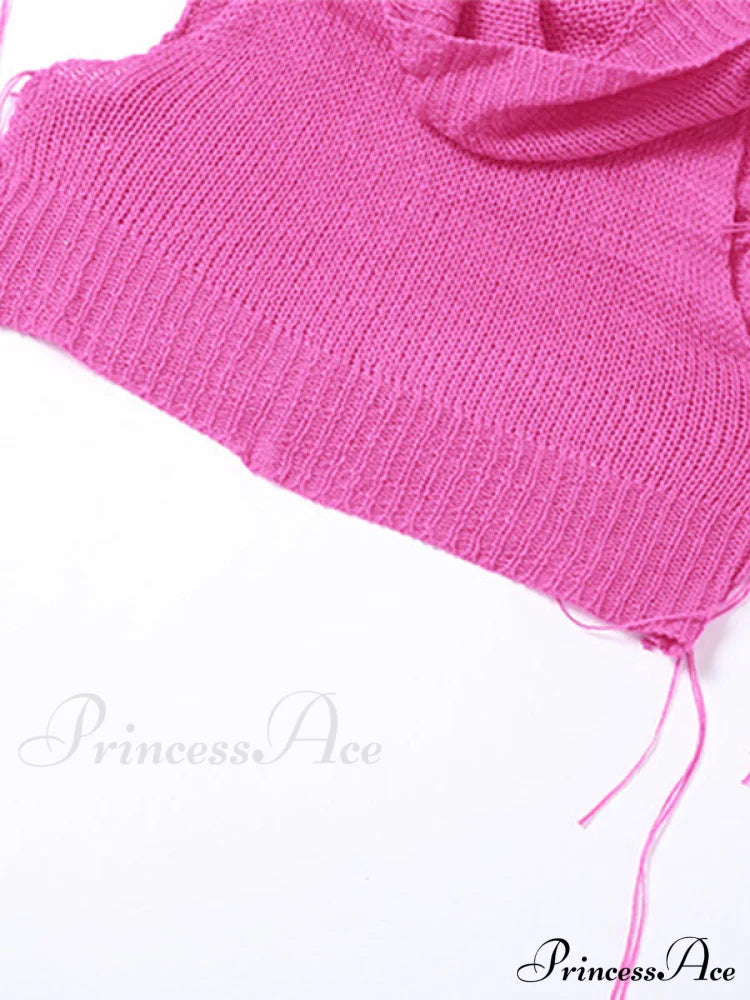 Top corto con cappuccio, spalle eleganti e fresche