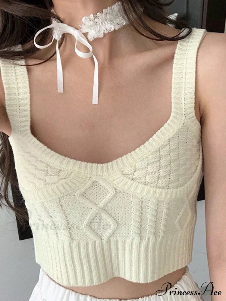 Jacquard Bodycon Graceful Slip Crop Top