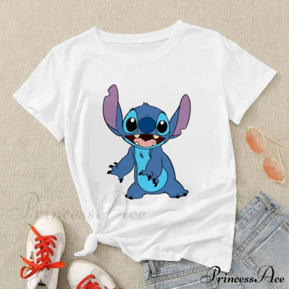 T-shirts imprimés mignons pour dames