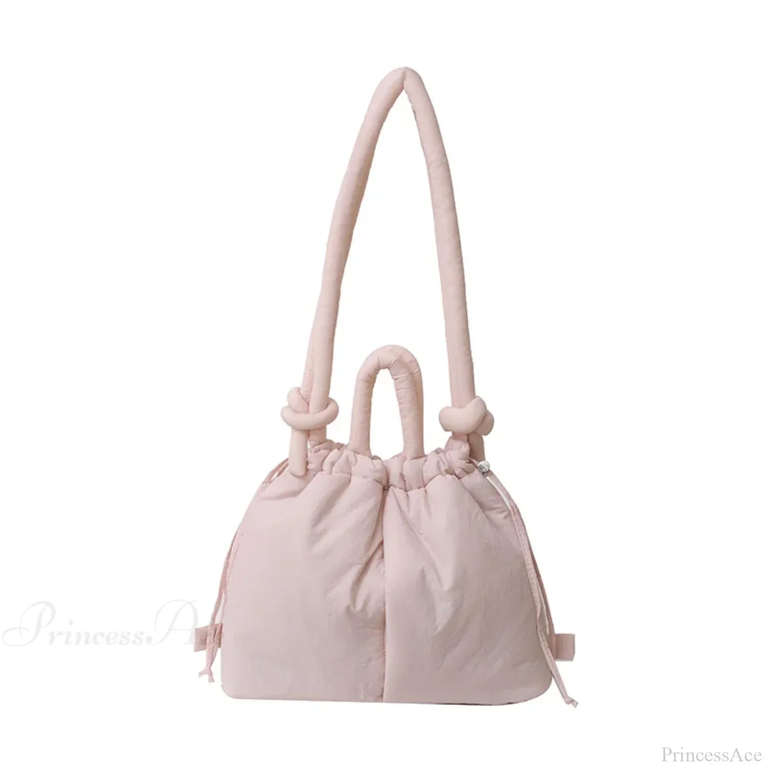 Bolso de mano de nailon acolchado de gran capacidad, diseño exclusivo