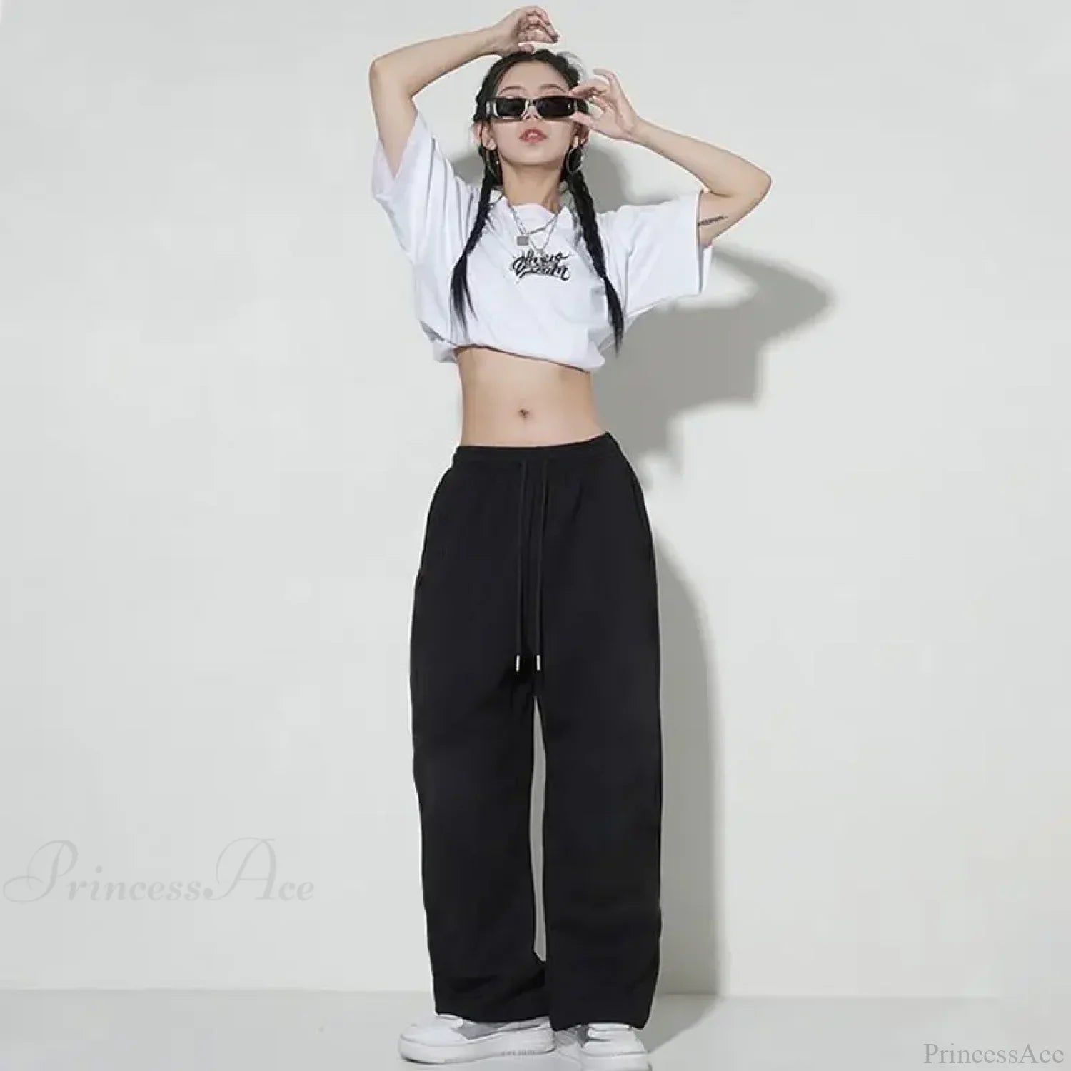 Loose Hip Hop Letter Dance Pants