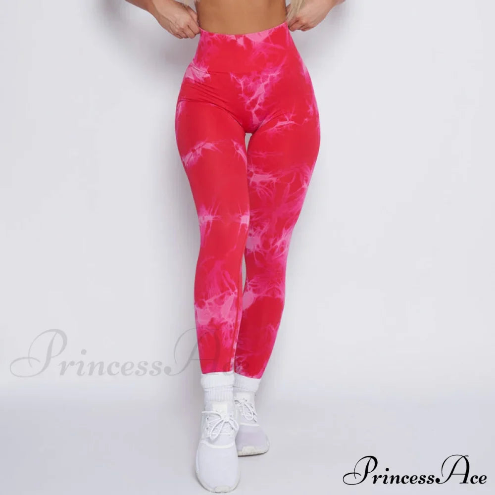 New Lightning Marble Scrunch Butt Leggings