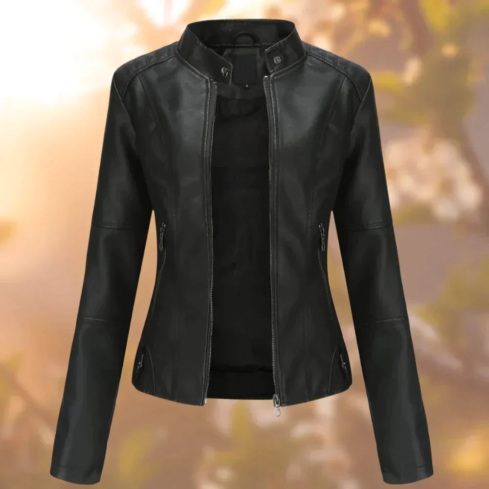 Niki – Veste en similicuir femme style motard