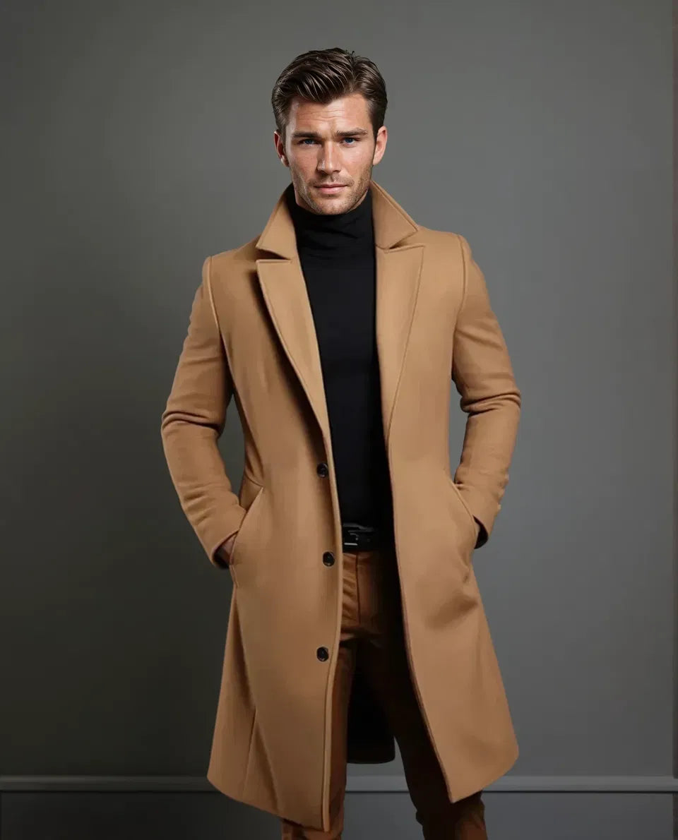 Lusso – Manteau laine homme haut de gamme